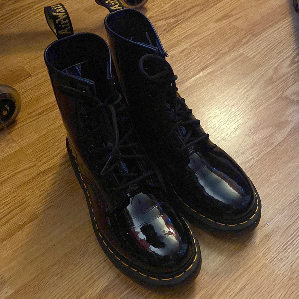 Dr Martens Patent Leather boots